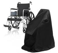 Housse imperméable pour fauteuil roulant, coupe-vent et anti-pluie pour fauteuil roulant électrique (115 x 65 x 90 cm)