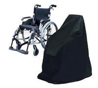 Housse imperméable pour fauteuil roulant électrique, tissu Oxford 420D, anti-poussière et protection UV, utilisation en intérieur et extérieur (115 x 65 x 120 cm)