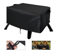 Housse imperméable pour four à pizza 62 x 62 x 28 cm, protection portable pour fours à pizza extérieurs de 43 cm (17 pouces), résistante aux