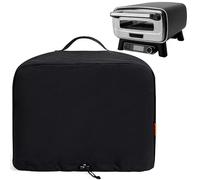 Housse imperméable pour four à pizza Ninja MO201, résistante aux UV, coupe-vent, accessoires pour four à pizza d'extérieur Ninja Artisan, poche de rangement pour cordon d'alimentation, cordons de