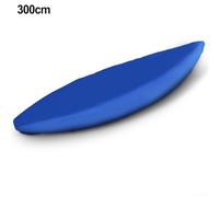 Housse imperméable pour kayak avec fermeture à rouleau réglable et clip pour garder le kayak protégé de l'eau, des rayons UV et de la poussière à l'extérieur pour le rangement (300 mblue)