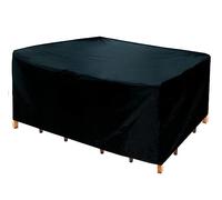 Housse imperméable pour meubles de jardin - 130 x 130 x 100 cm - Imperméable - Toutes saisons - Pour table et chaise - Coupe-vent - Anti-UV - Tissu Oxford 420D