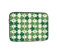 Housse imperméable pour ordinateur portable 17" compatible avec MacBook Chromebook 15,6", 16", 17", Clover