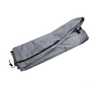 Housse imperméable pour réfrigérateur extérieur, tissu Oxford 210D robuste pour réfrigérateurs droits, accès facile avec fermeture éclair sur le devant (gris 58 x 58 x 142 cm)