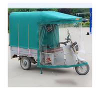 Housse imperméable pour scooter électrique d'extér Housse de pluie for tricycle électrique, réfléchissante, coupe-vent, en acier Oxford, vert Cyan, plusieurs tailles(Cyan,110 * 85cm/43 * 33")