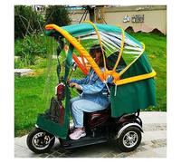 Housse imperméable pour scooter électrique d'extér Tailles multiples multicolores d'Oxford de couverture tricycle scooter mobilité(Green,90cm/36")