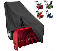 Housse imperméable pour souffleuse à neige avec boucle élastique et cordon de serrage pour un ajustement sûr et une protection contre la pluie, le gel et le vent