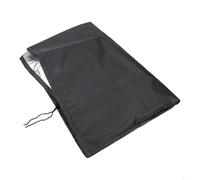 Housse imperméable pour tondeuse à gazon robotique avec poignée pour une manipulation pratique et pliable compacte, résistante aux UV et au vent (420D, 78 x 56 x 36 cm)