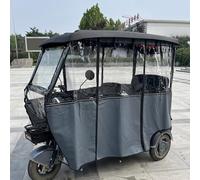 Housse imperméable pour tricycle adulte, bâche imperméable avec tirettes de fermeture éclair, Housse idéale pour Tricycle Adulte, Pour l'extérieur en toutes saisons(Grey,175*80cm/68.9*31.5in)