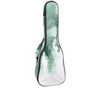 Housse imperméable pour ukulélé 58,4 cm avec rangement et poignée - Aquarelle St Patrick Gnome Pot of Gold Trèfle Trèfle, Multicolore 06, 25.9x9x3.1in/66x23x8cm, Organiseur de sac