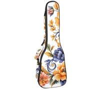 Housse imperméable pour ukulélé 58,4 cm avec rangement et poignée - Fond à pois bokeh, Multicolore 03., 25.9x9x3.1in/66x23x8cm, Organiseur de sac