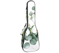 Housse imperméable pour ukulélé 58,4 cm avec rangement et poignée - Fond à pois bokeh, Multicolore 04, 25.9x9x3.1in/66x23x8cm, Organiseur de sac