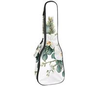 Housse imperméable pour ukulélé 58,4 cm avec rangement et poignée - Fond à pois bokeh, Multicolore 08, 25.9x9x3.1in/66x23x8cm, Organiseur de sac