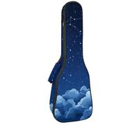Housse imperméable pour ukulélé 58,4 cm avec rangement et poignée - Fond coloré cosmos nuit étoilée, Multicolore 07, 25.9x9x3.1in/66x23x8cm, Organiseur de sac