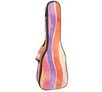 Housse imperméable pour ukulélé 58,4 cm avec rangement et poignée - Fond coloré cosmos nuit étoilée, Multicolore 02, 25.9x9x3.1in/66x23x8cm, Organiseur de sac