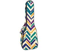 Housse imperméable pour ukulélé 58,4 cm avec rangement et poignée - Fond coloré cosmos nuit étoilée, Multicolore 08, 25.9x9x3.1in/66x23x8cm, Organiseur de sac