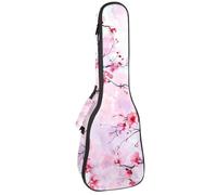 Housse imperméable pour ukulélé - Durable - 58,4 cm - Avec rangement et poignée - Aquarelle - Éléphant indien - Ananas, Multicolore 09, 25.9x9x3.1in/66x23x8cm, Organiseur de sac