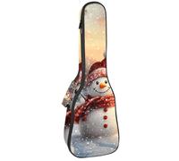 Housse imperméable pour ukulélé - Durable - 58,4 cm - Avec rangement et poignée - Motif boules de Noël, Multicolore 05, 25.9x9x3.1in/66x23x8cm, Organiseur de sac
