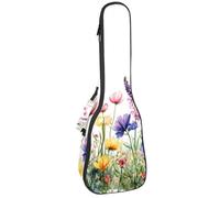 Housse imperméable pour ukulélé - Durable - 58,4 cm - Avec rangement et poignée - Voiture de course pour excès de vitesse avec drapeau à carreaux et piste de course, Multicolore 09, 25.9x9x3.1in