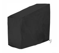 Housse imperméable pour vélo d'appartement avec protection UV, tissu Oxford résistant à la poussière et corde coupe-vent réglable pour un ajustement sûr (420D)