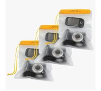 Housse imperméable PVC Pouch Medium Yellow Highlander Outdoor - 3 pcs.