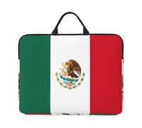 Housse imprimée drapeau du Mexique pour ordinateur portable 41,9 x 31 cm, double usage, convient pour certains ordinateurs portables