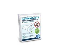 Sweetnight - Housse intégrale Matelas imperméable 135x200 cm | Anti-Punaise de lit et Anti-acariens | Rénove Matelas | Fermeture à glissière | sans Traitement Chimique | EP. jusqu'à 25 cm