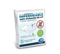 SWEET NIGHT - Housse intégrale Matelas imperméable 70x140 cm | Anti-Punaise de lit et Anti-acariens | Rénove Matelas | Fermeture à glissière | sans Traitement Chimique | EP. jusqu'à 12 cm