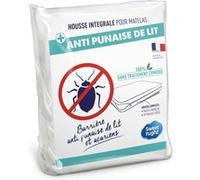 Housse intégrale matelas - Sweetnight - 125x200 cm - Anti-Punaise de lit - Anti-acariens - Ep. jusqu'à 25 cm Multicolore G