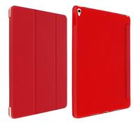 Housse iPad Air 3 2019 et iPad Pro 10.5 Clapet Support Vidéo Trifold Rouge