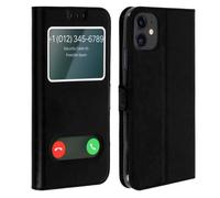 Housse iPhone 11 - AVIZAR - Coque Souple - Protection Intégrale - Fonction Support - Noir
