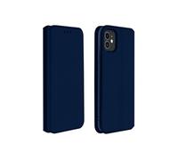 Housse iPhone 11 Étui Folio Portefeuille Fonction Support bleu nuit