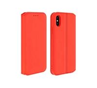 Housse Apple iPhone X / XS Étui Folio Portefeuille Fonction Support Rouge