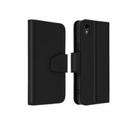 Housse Apple iPhone XR Cuir Porte-carte Fonction Support Premium noir