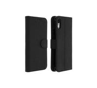 Housse iPhone XR Etui Clapet Porte-carte Fonction Support Vidéo Noire