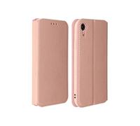 Housse Apple iPhone XR Etui folio Porte-cartes Fonction support - rose