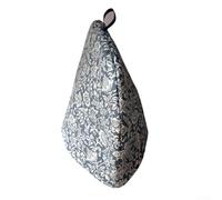 Housse isolante en coton imprimé avec rembourrage en polyester, conçue pour s'adapter à différentes théières de 700 ml à 2000 ml, comprend une boucle de suspension pratique (17#)