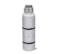 Housse isolante pour réservoir de propane | Bouclier thermique pour bidon de gaz de 45,4 kg | Housse imperméable pour réservoir de propane | Pour l'hiver, le camping, le barbecue, l'industrie, le