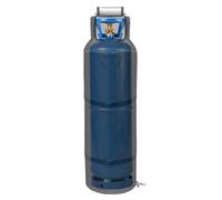 Housse isolante pour réservoir de propane - Protection de bidon de gaz de 45,4 kg, housse de réservoir de propane résistante à la poussière, matériau isolant robuste, utilisation en camping en hiver