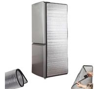 Housse Isolante Réfléchissante Universelle Réutilisable, Protection Solaire et Thermique Résistante à la Chaleur pour Réfrigérateur, Congélateur et Armoire de Stockage Froid (Style 1, 50x170cm)
