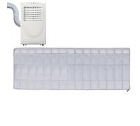 Housse Isolée pour Climatiseur,Housse élastique réglable anti-poussière pour conduit de ventilation - Réduction de Chaleur par Enveloppe Isolante - Pour Maison Hotel Bureau Appartement Chambre