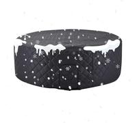 Housse isolée pour Isolation Anti-UV Antipoussière Portable | Protecteur Isolant Rond Pour Hivernal Accessoires Entretien Extérieur Piscine Maison Temps Froid