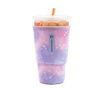 Housse isotherme en n opr ne pour gobelet Sok It Java Sok Iced Coffee & Cold Soda (Ombre Galaxy Large : 30-32 oz)