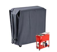 Housse isotherme étanche à l'eau et à la poussière avec sangle réglable | Housse de coffre à glace roulant pour intérieur jardin, cour, allée, plage, piscine, garage, fête d'été