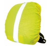 Housse jaune réfléchissant pour sac à dos du cycliste ou piéton