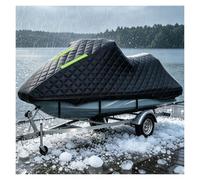 Housse Jet Ski Compatible avec Honda AquaTrax R-12X 2004-2007 | Housse pour jet ski résistante à la grêle à l'eau et aux UV - équipée de bandes réfléchissantes et de boucles coupe-vent