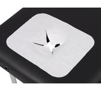 Housse jetable Habys pour la table de massage, avec trou pour le visage, lingettes pour fentes nasales, housses pour le visage, housse pour appui-tête, support, 100 pièces, 27,5x35cm
