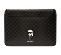 Housse - Karl Lagerfeld - KLCS14SAKHPKK - Cuir écologique Saffiano - 14 pouces - Noir