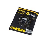 Somagic Barbecues - Housse pour barbecue L 120 x l 62 x H 80 cm - Noir