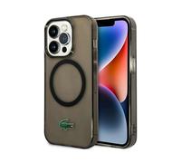 Housse Lacoste Hardcase Transparent MagSafe Noir - iPhone 14 Pro Max